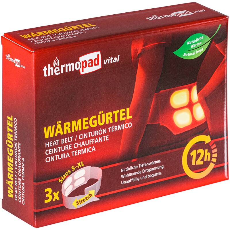 Thermopad Wärmegürtel &ndash; 3 Stück
