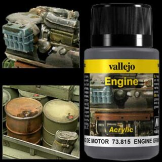 Vallejo Weathering Effects Engine Effect Engine Grime 40 ml