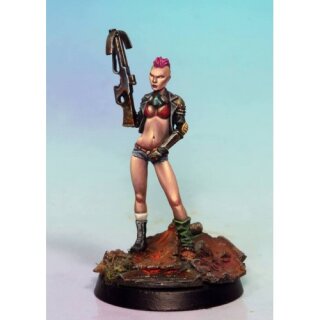 Female Badass (leather armour, bow and small blade)