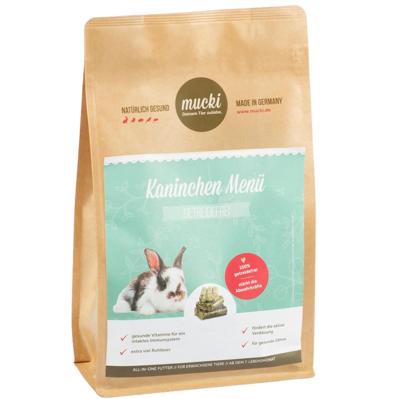Mucki Kaninchen Menü Getreidefrei zu TOP-Preisen