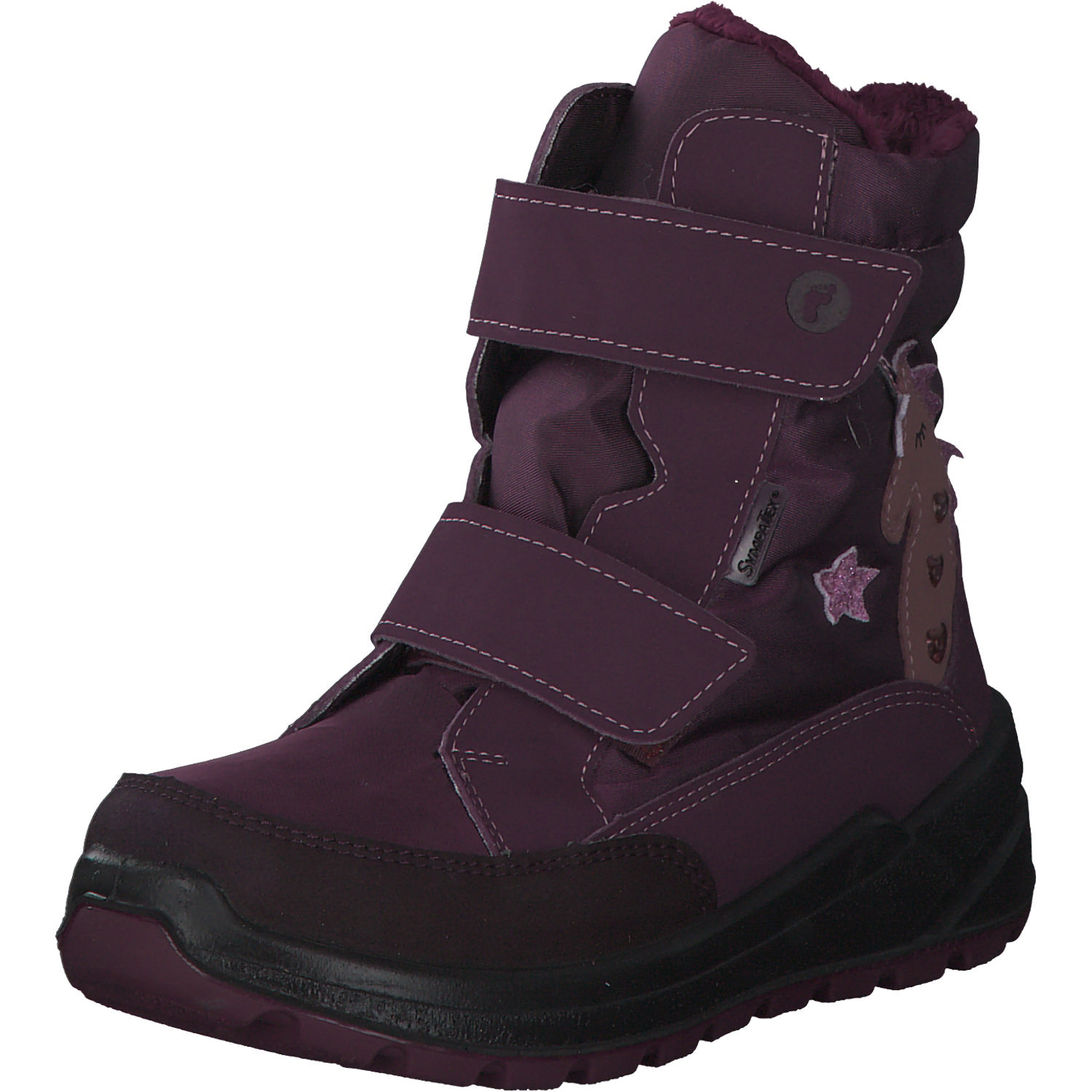 Ricosta Annika 9000902, Stiefeletten (Kinder), Kinder, Merlot