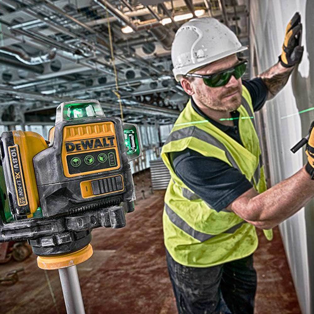 Kit de laser verde multilinhas DEWALT 3 x 360° DCE089D1G-XE