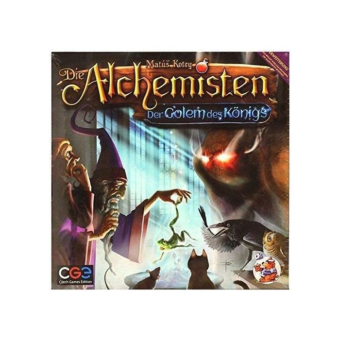 Die Alchemisten - Der Golem des Königs (DEU) - vom Autor signiertes Exemplar !