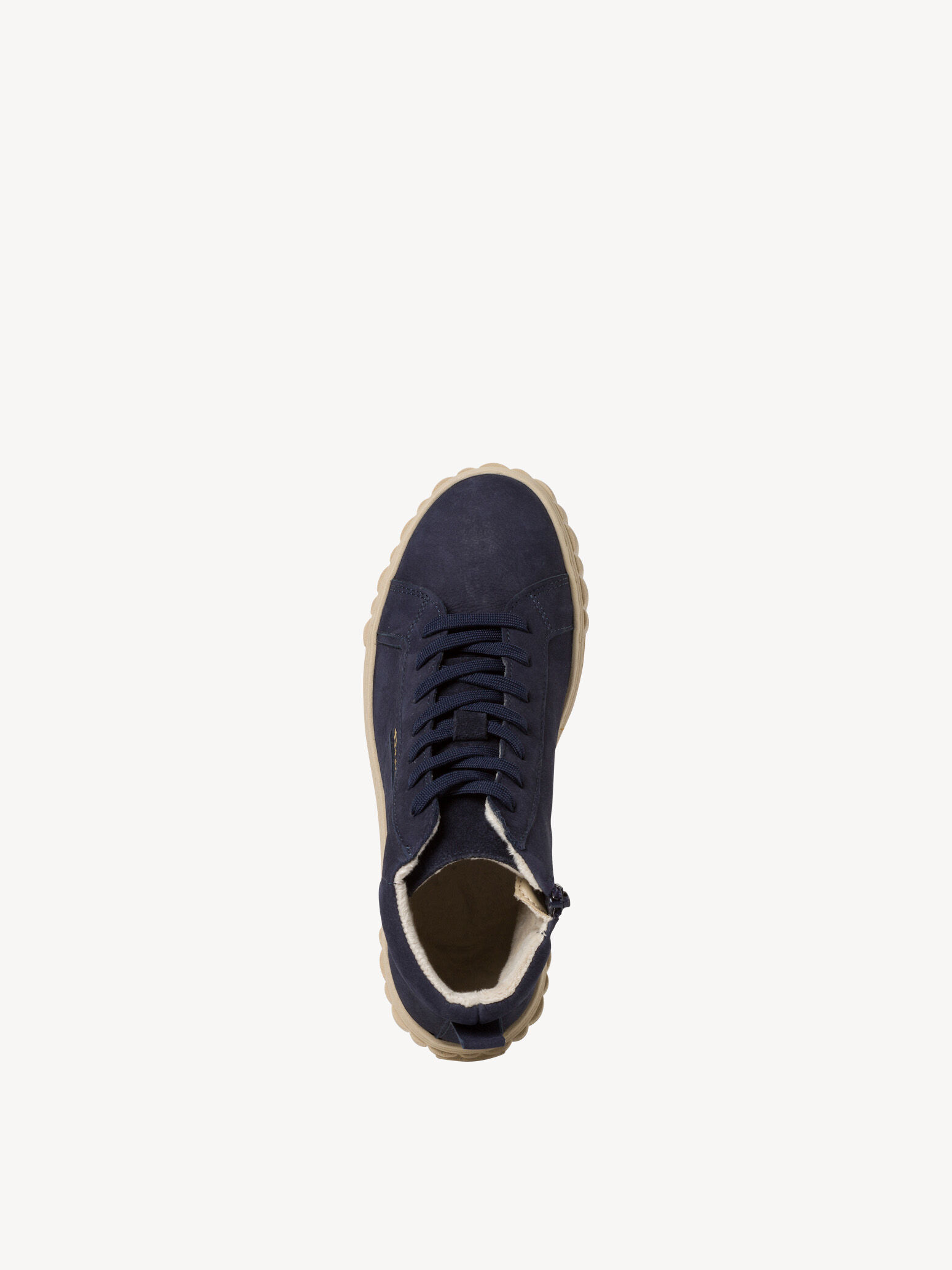 Bottine en cuir - bleu