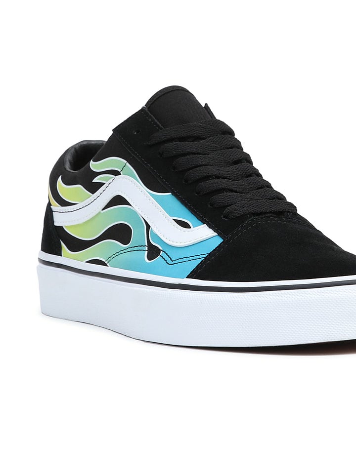 Vans Leder-Sneakers in Schwarz günstig kaufen