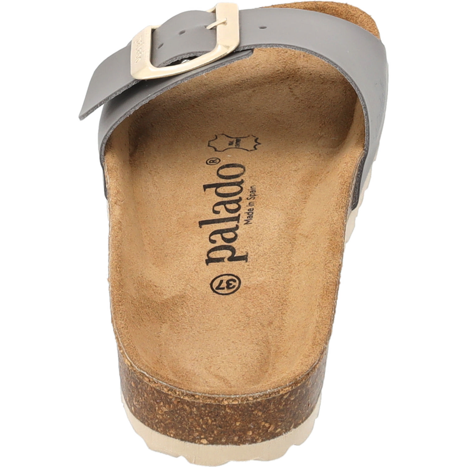 Palado Malta EGS Matt Premium Leather, Pantoletten, Damen, Grau
