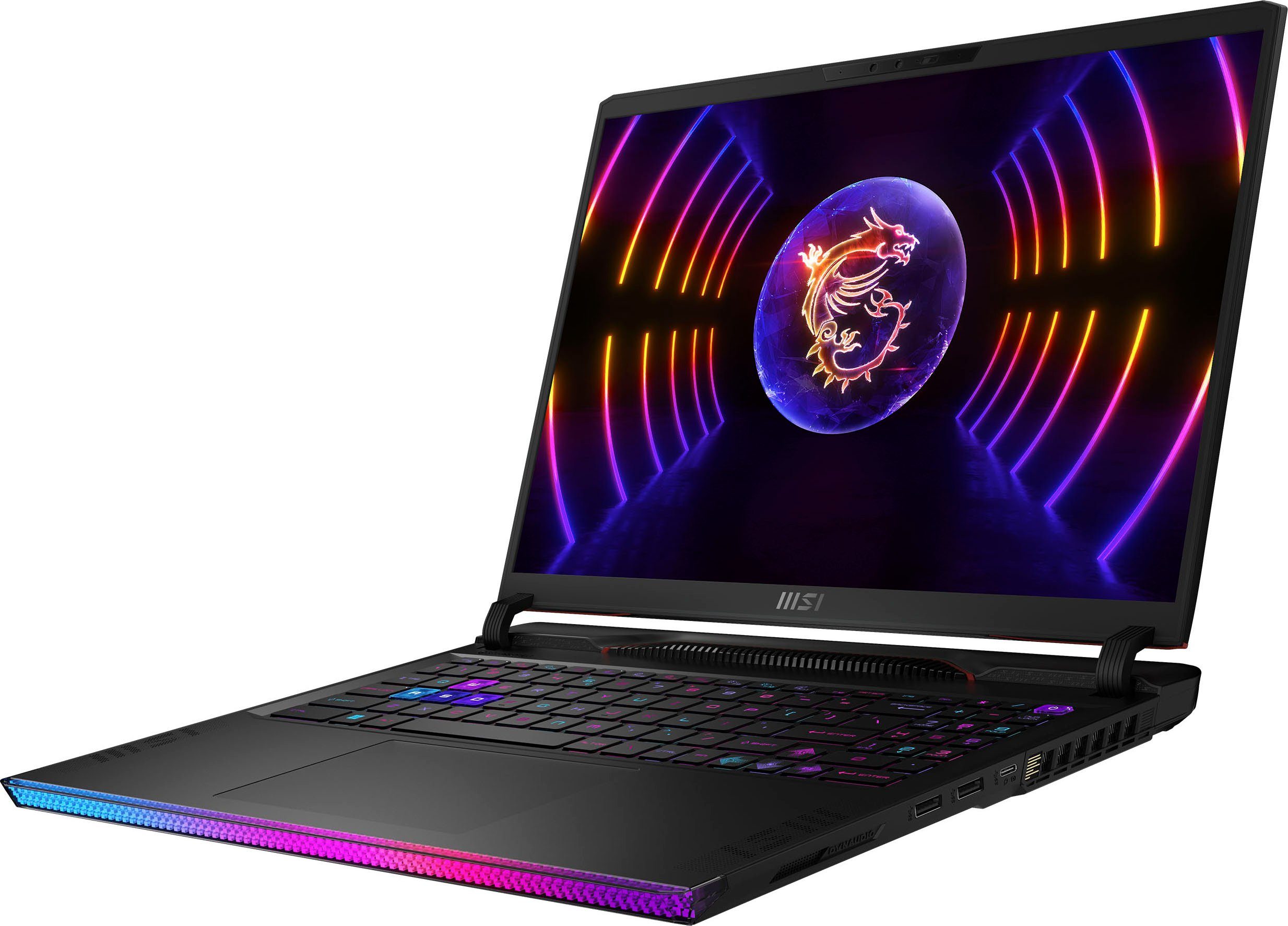 MSI Raider GE68 HX 13VG-037 Gaming-Notebook (40,6 cm/16 Zoll, Intel Core i7 13700HX, GeForce RTX 4070, 2000 GB SSD)