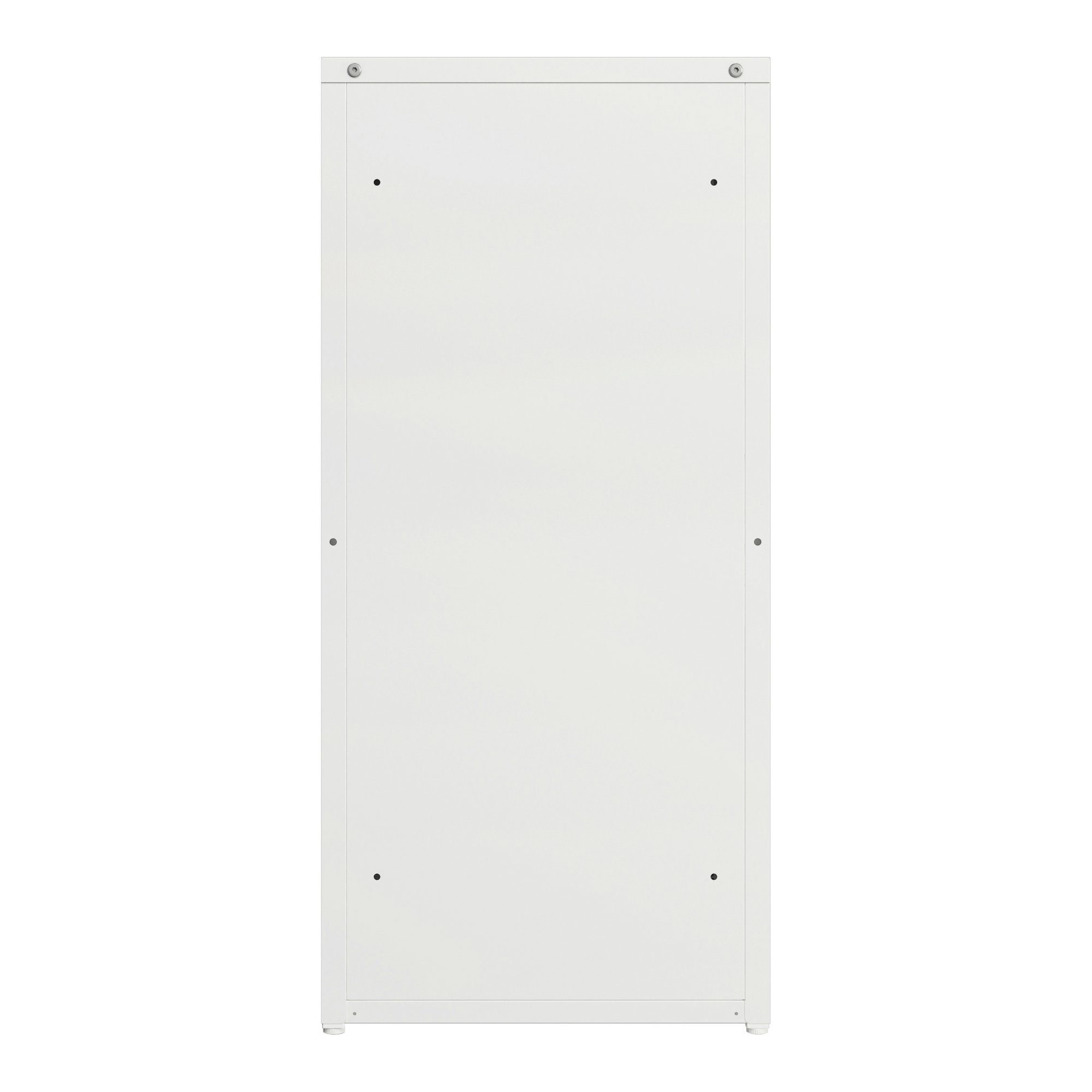en.casa Mehrzweckschrank Burlöv mit 1 Tür und 2 Ablagen 88x40x35 cm Weiß