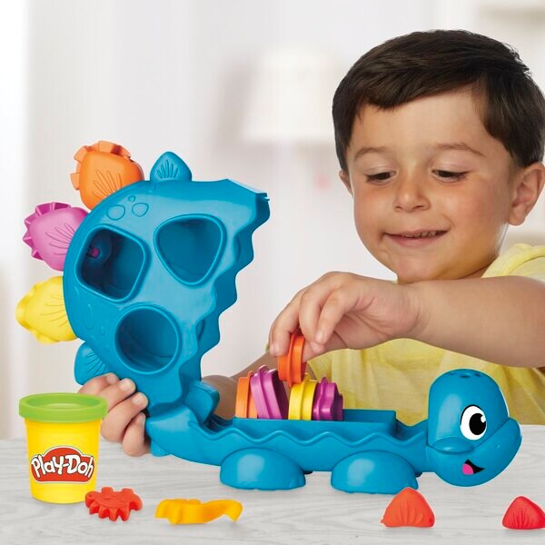 Štartovacia sada plastelíny Play-Doh Shapes And Colors Dinosaur