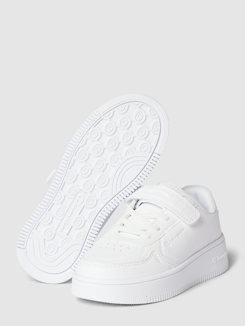 Sneaker mit Klettverschluss Modell 'CLASSIC' in weiß