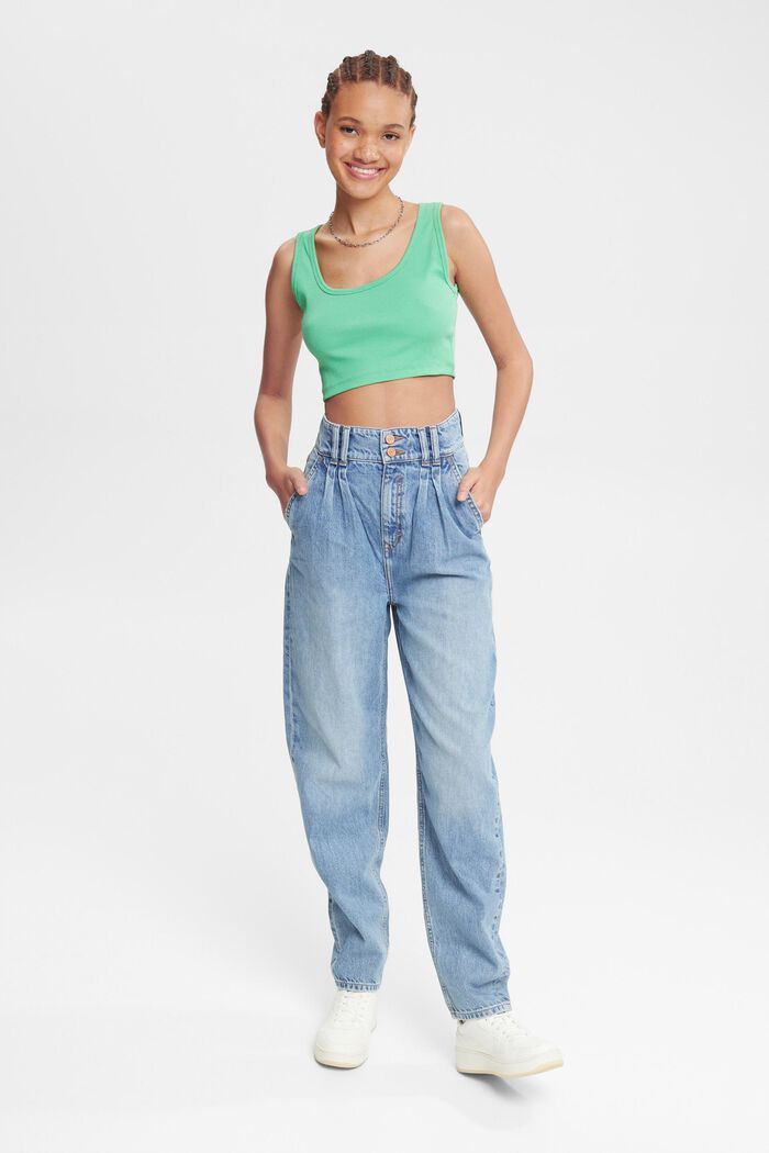 Banana-Jeans mit Hanfanteil