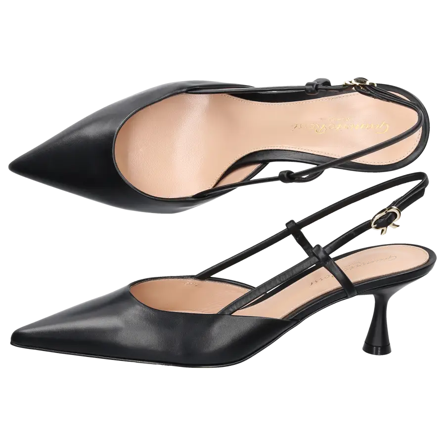 Gianvito Rossi - Slingpumps ASCENT 55 Kalbsleder - schwarz