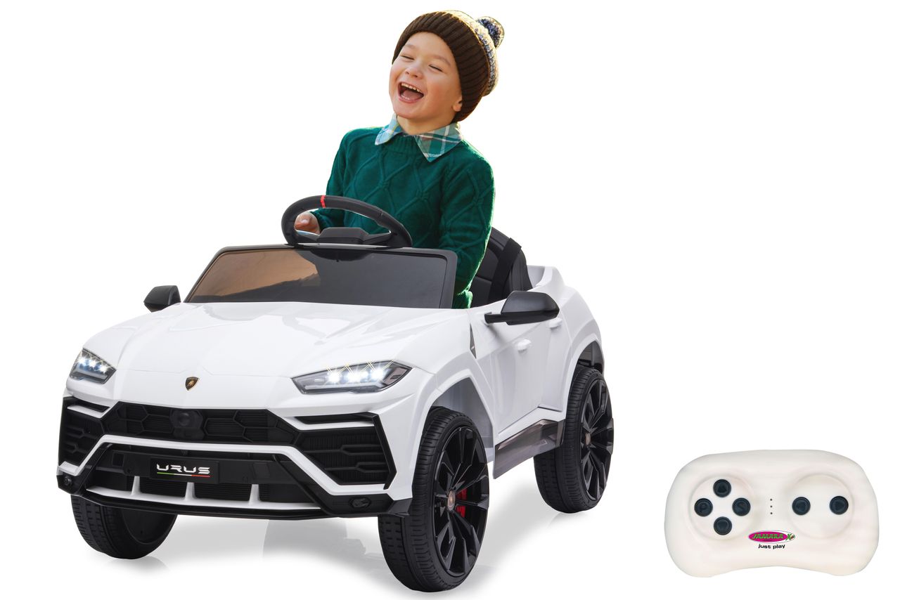 Jamara e.K. JAMARA-460623-Ride-on Lamborghini Urus weiß 2,4GHz 12V