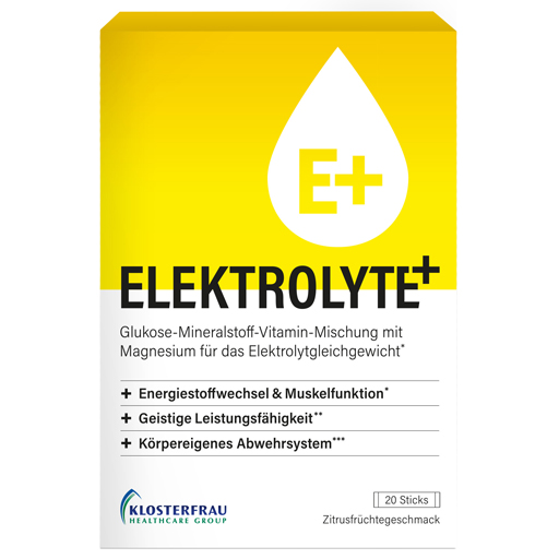 ELEKTROLYTE  Granulatsticks  20 St  Granulat zur Herstellung einer Suspension zum Einnehmen