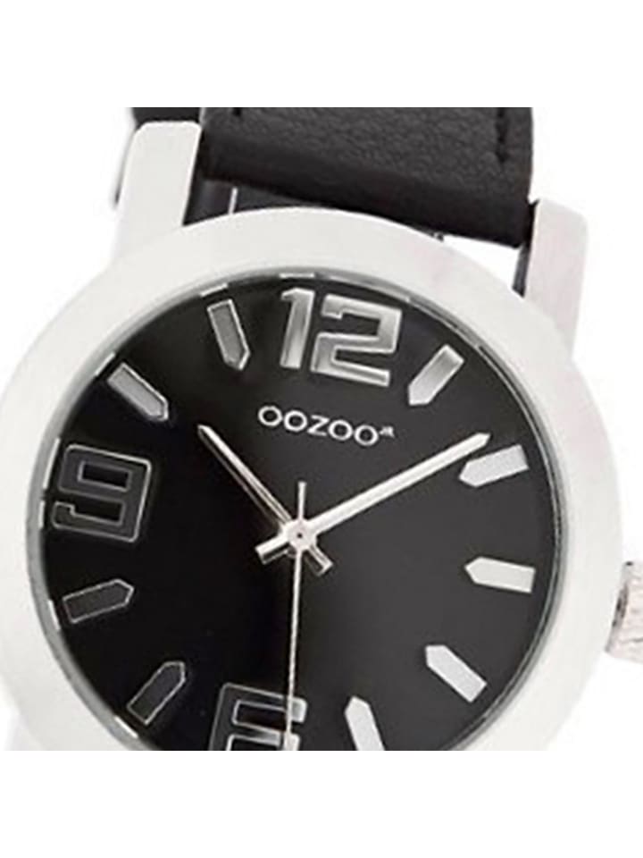Oozoo Analog-Armbanduhr Oozoo JR schwarz mittel (ca. 38mm) günstig kaufen onesize
