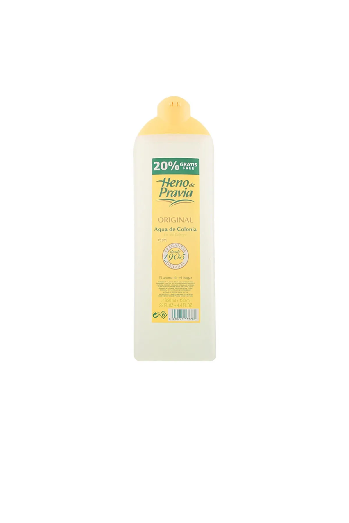 Heno De Pravia  Original Eau De Cologne 650 + Heno De Pravia 130 ml