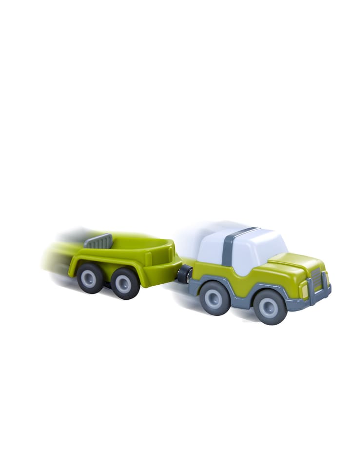 Haba Spielzeug-Traktor Kullerbü – Geländewagen mit Anhänger in mehrfarbig günstig kaufen onesize