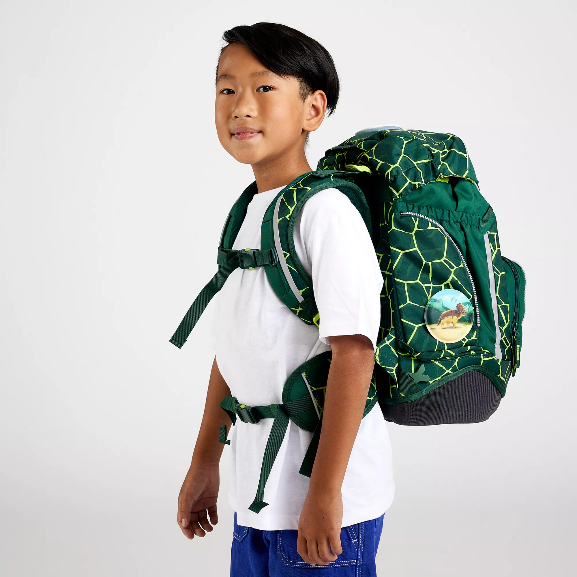 ergobag Schulrucksack-Set Bärrex