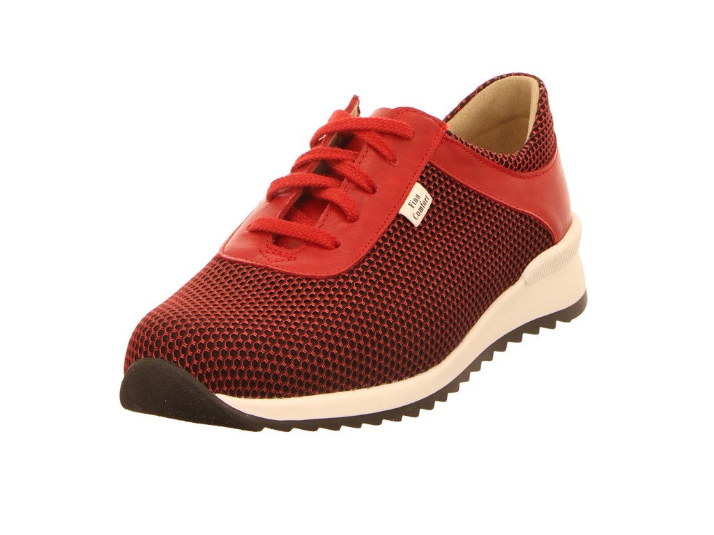 FINN COMFORT Komfort Schnürer rot Cerritos