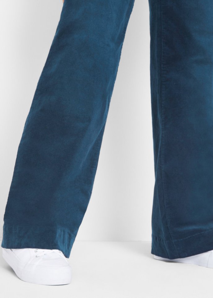 Stretch-Cordhose, Wide