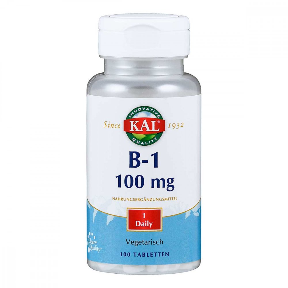 VITAMIN B1 THIAMIN 100 mg Tabletten