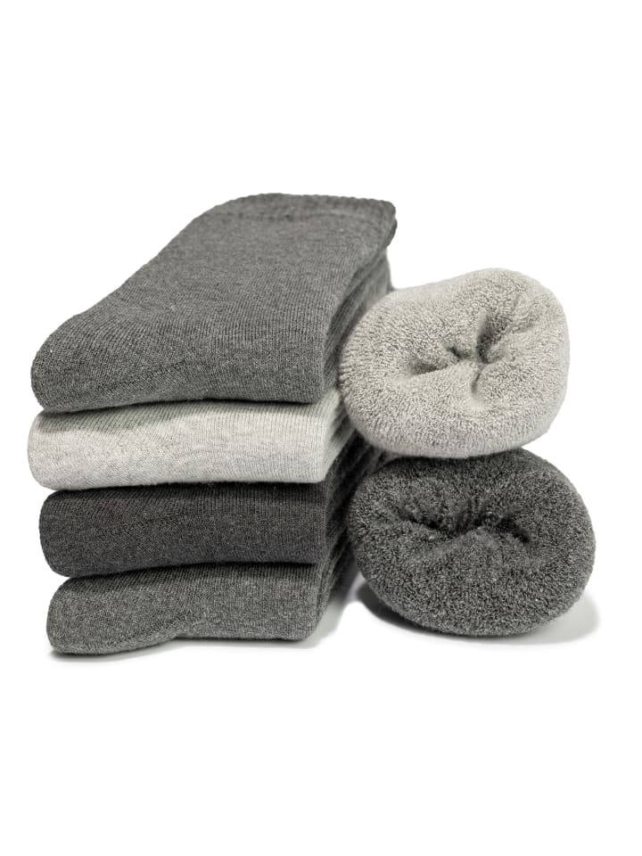 Occulto 6er Pack Thermosocken Bille in Grau-Mix günstig kaufen