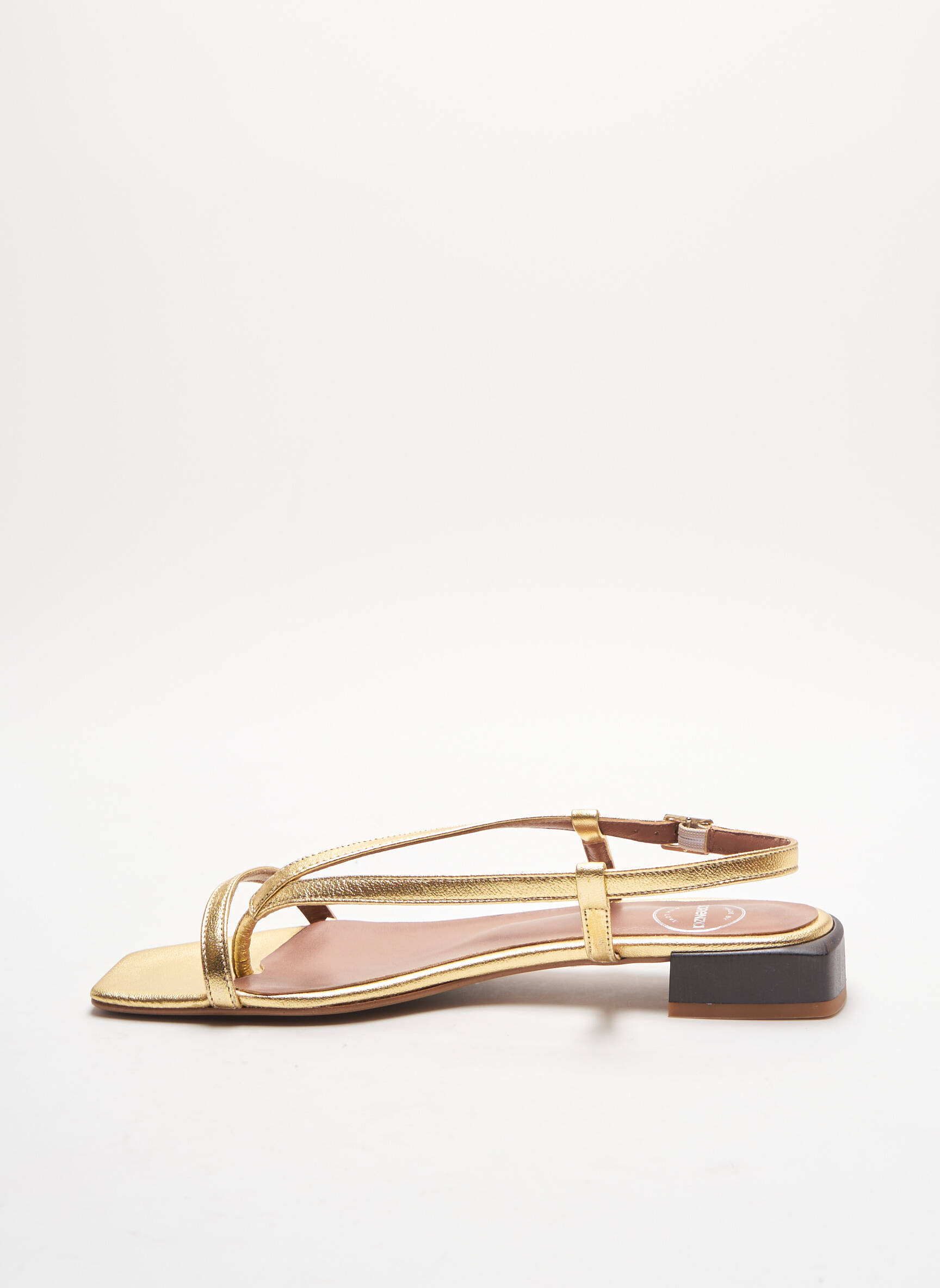 Sarenza Sandales Nu Pieds Femme couleur jaune