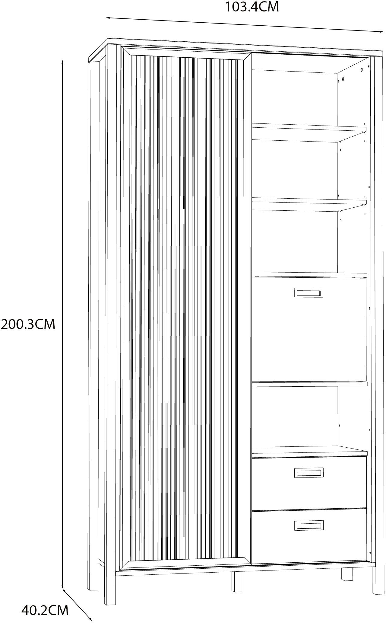 FORTE Highboard