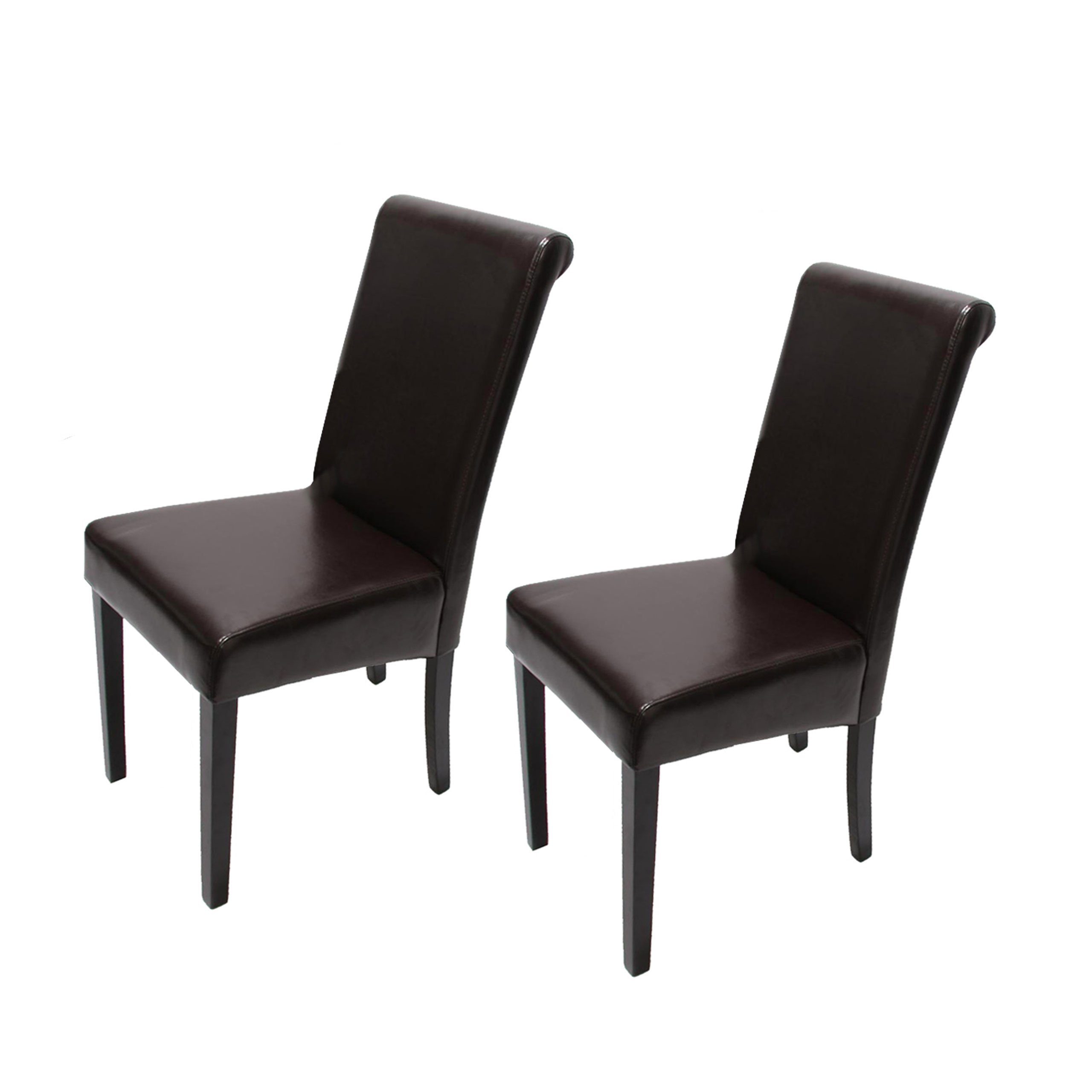 MCW Esszimmerstuhl Lecce II-2 (Set, 2 St), 2er-Set, Abgerundete Ecken und Kanten, Bequeme Sitzhaltung