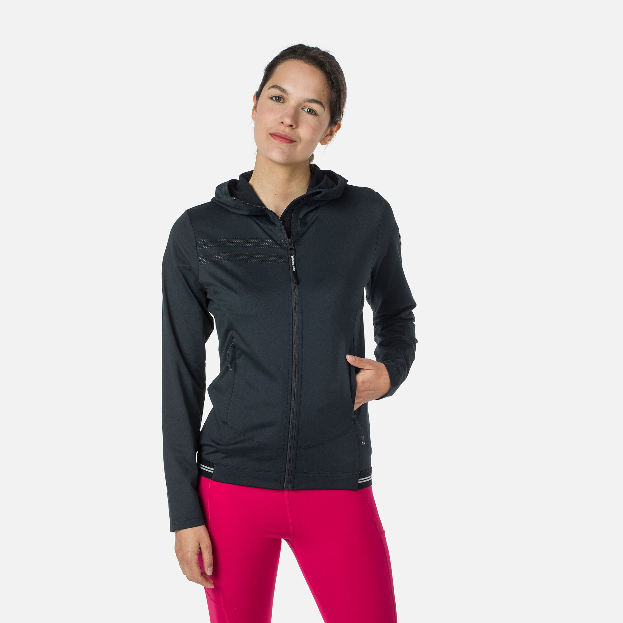 Sweat technique à capuche Full-Zip Eco pour femme