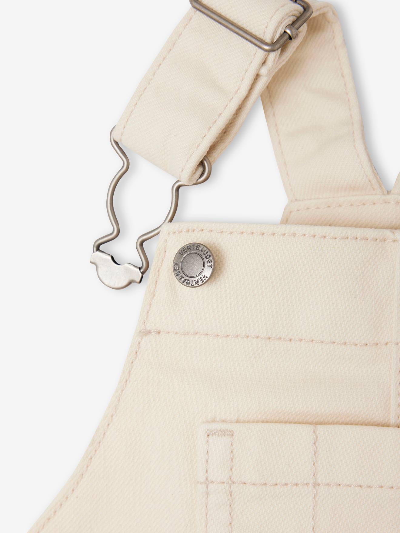 Vertbaudet Baby Latzshorts - wollweiß