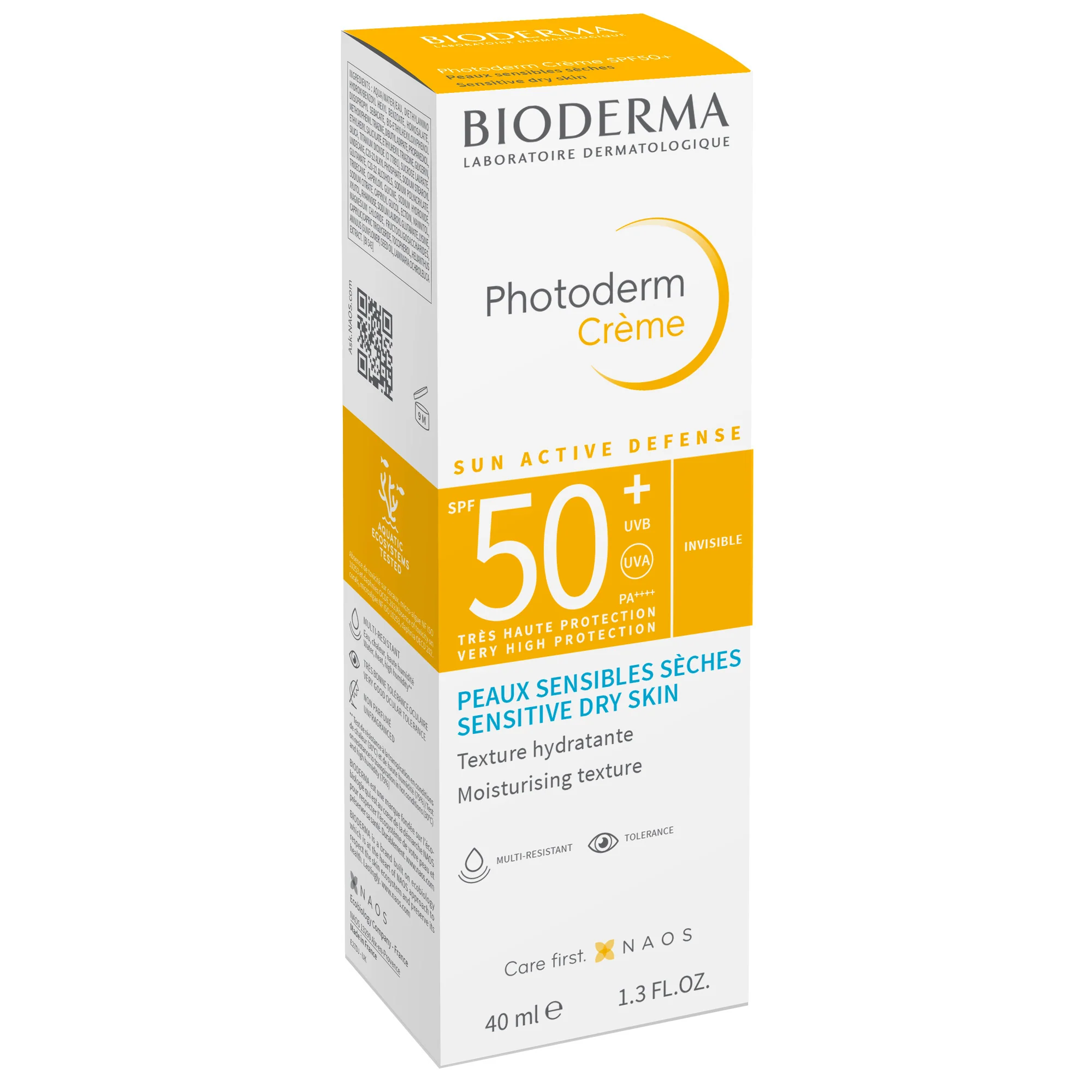 Photoderm Crème SPF50+ - Protector solar facial de alta protección.