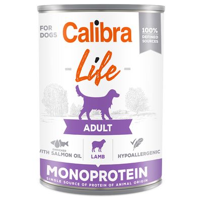 Sparpaket Calibra Dog Life Adult 12 x 400 g