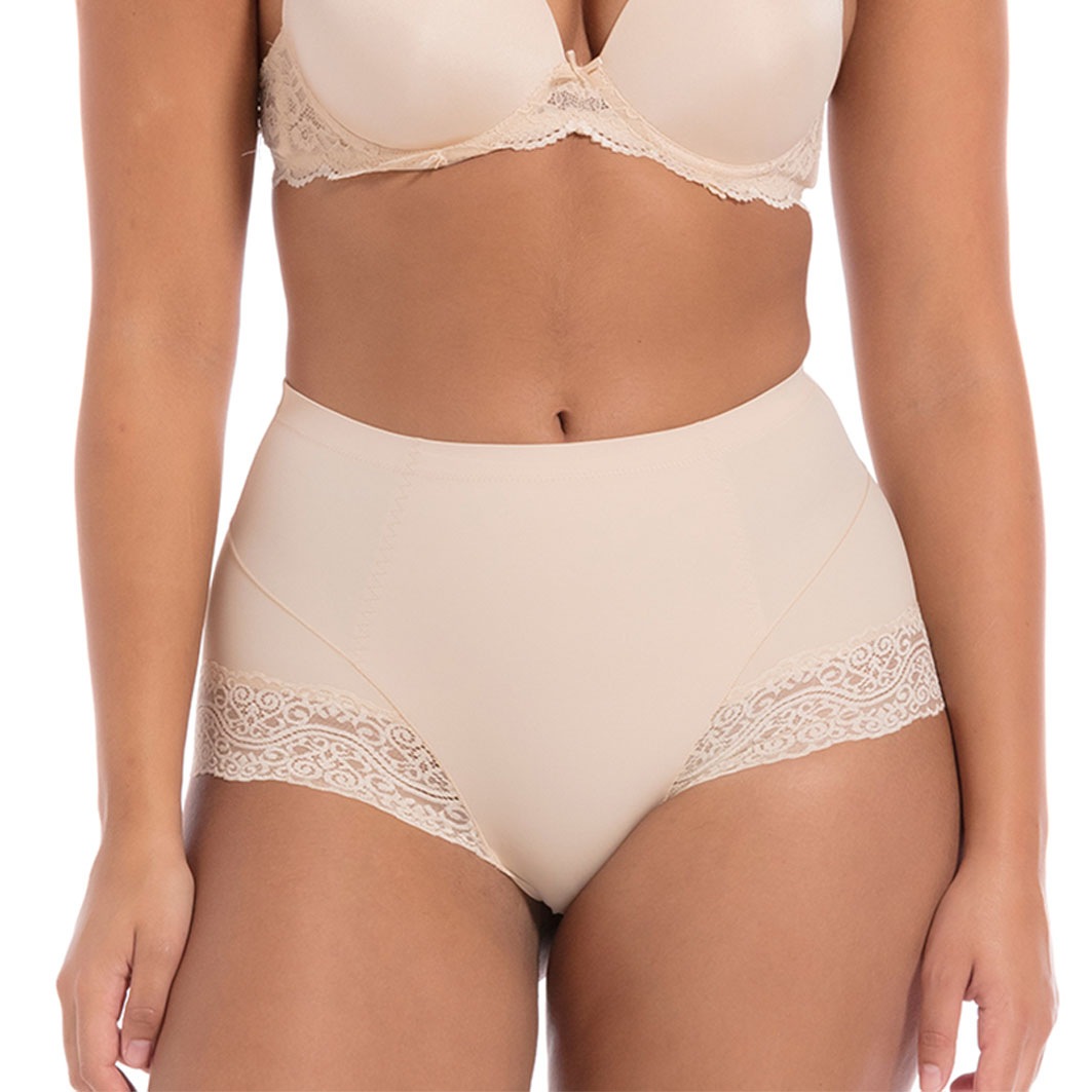 Tummy Squeezer Lace Latte