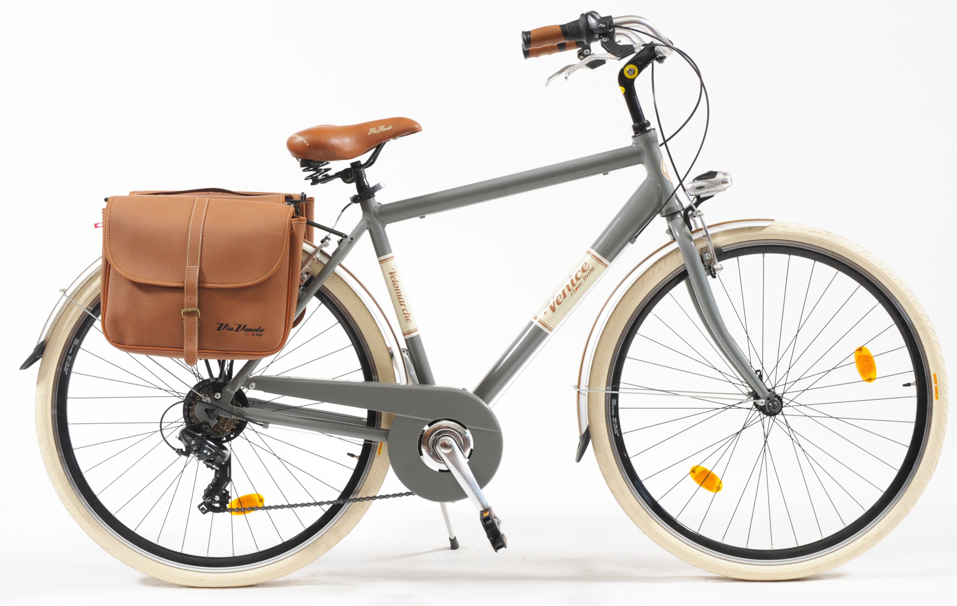 VENICE - I love Italy Cityrad Citybike 605 Alu Man, 6 Gang, Kettenschaltung