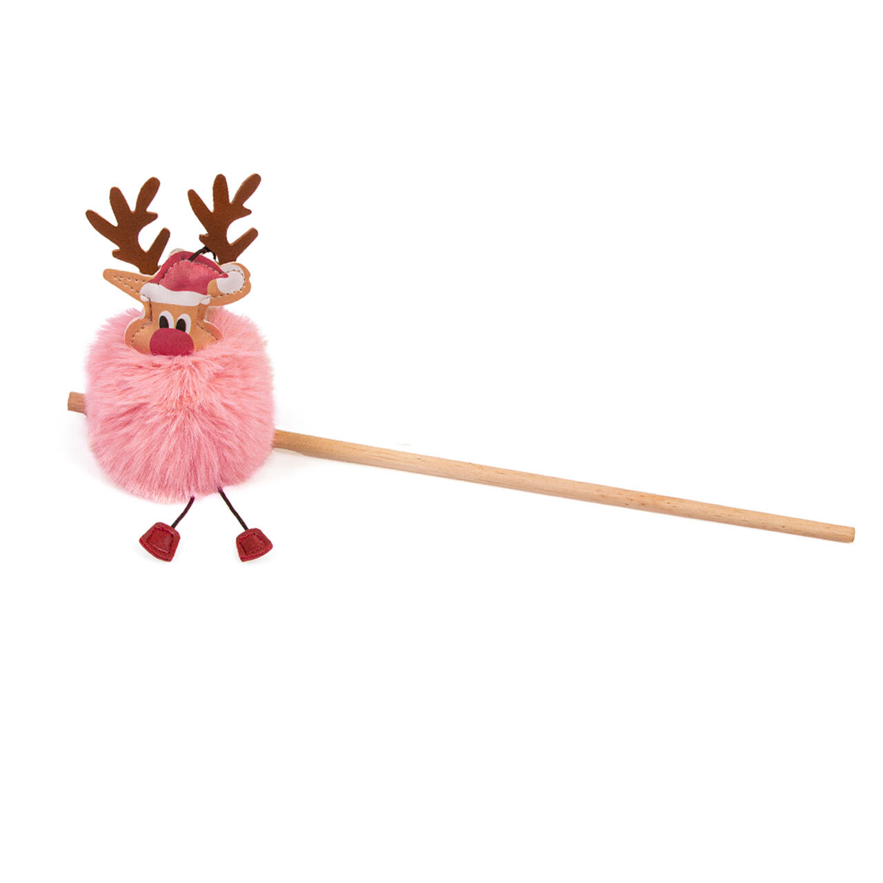 Canadian Cat Company Katzenangeln Canadian Cat Company Spielangel Rudolph rosa