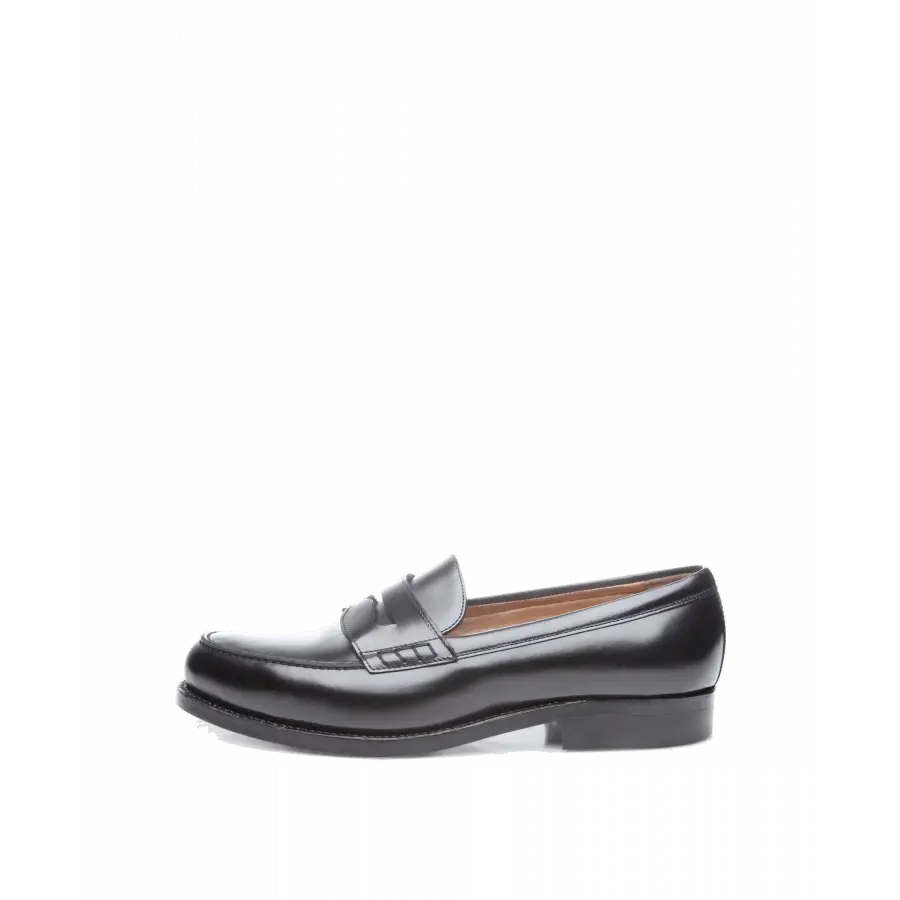 Heinrich Dinkelacker - Loafer JANOSH K PLAIN AC Antikcalf - schwarz