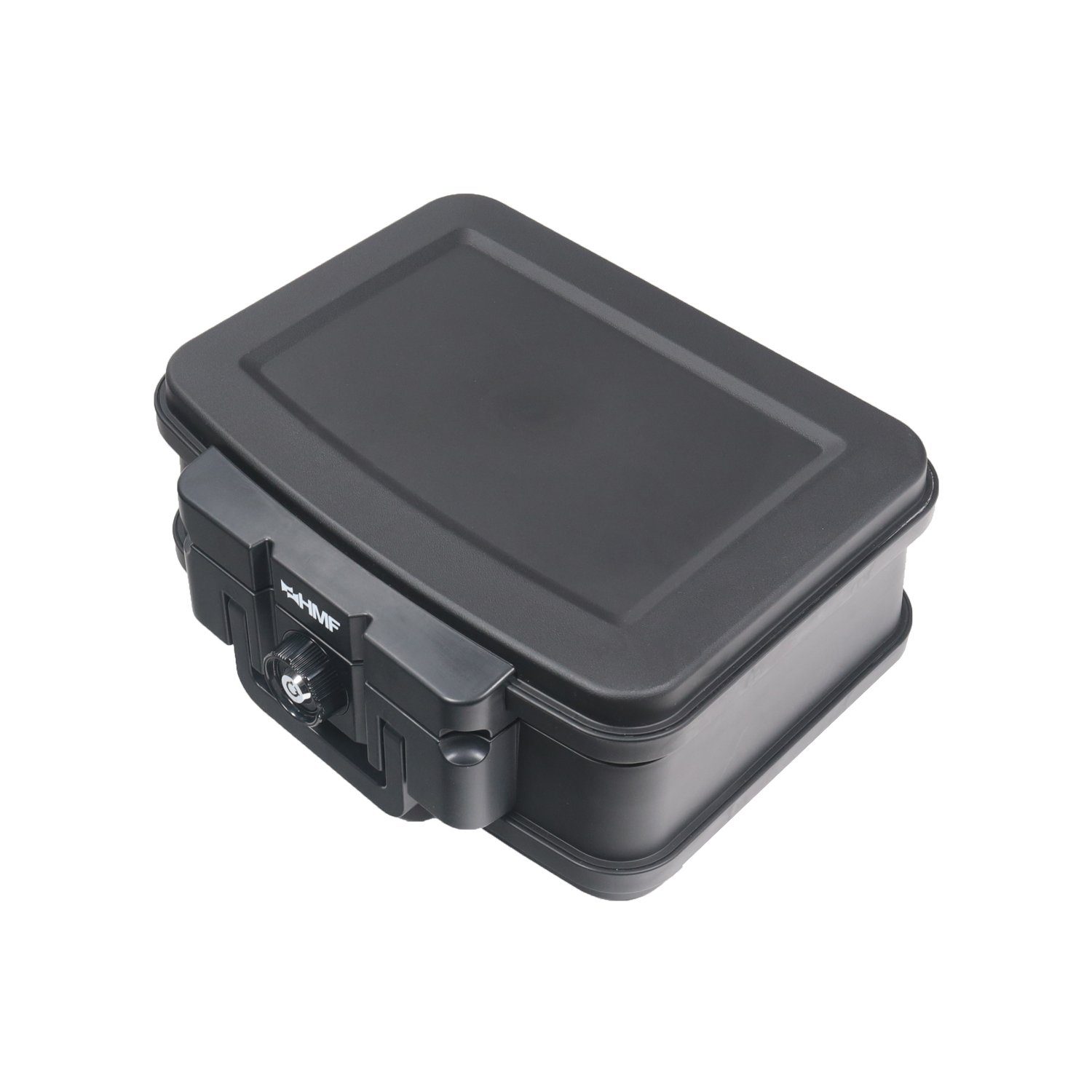 HMF Geldkassette Feuerfeste Dokumentenbox 25045, wasserdicht, DIN A5, 38,5 x 16,5 x 28 cm