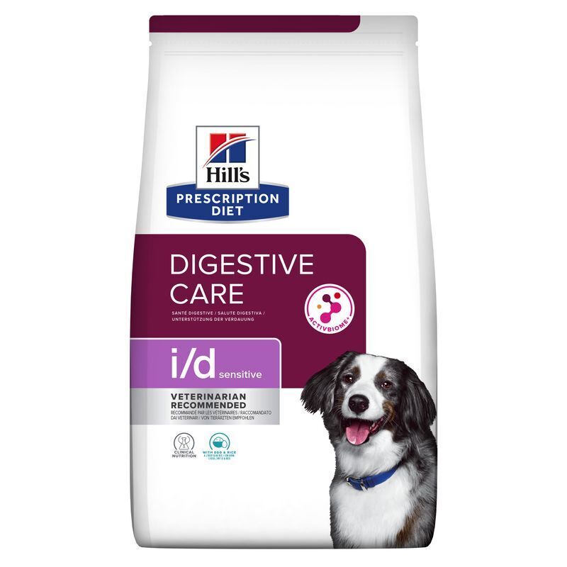 Hill's Hypoallergenes Hundefutter Hill's Prescription Diet Digestive Care i/d Sensitive mit Ei und Reis 12kg