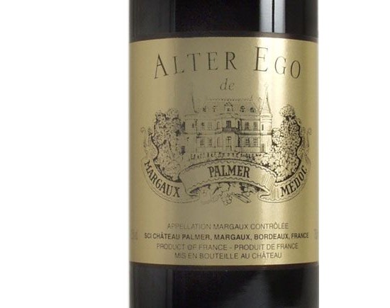 Alter Ego de Palmer 1999 Second Vin du Château Palmer Bordeaux Margaux
