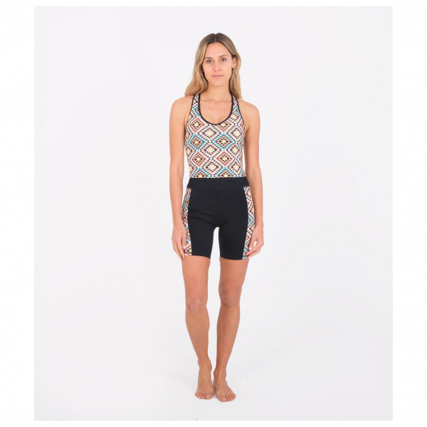 Hurley - Women's Mosaic Geo Long Line Surf Short - Bikini-Bottom