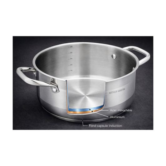 Χύτρα ARTHUR MARTIN 26cm inox
