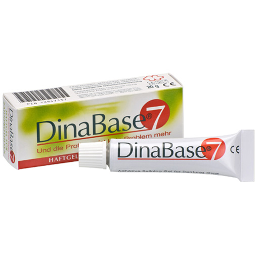 DINABASE 7 Haftgel für Zahnprothesen  1 St