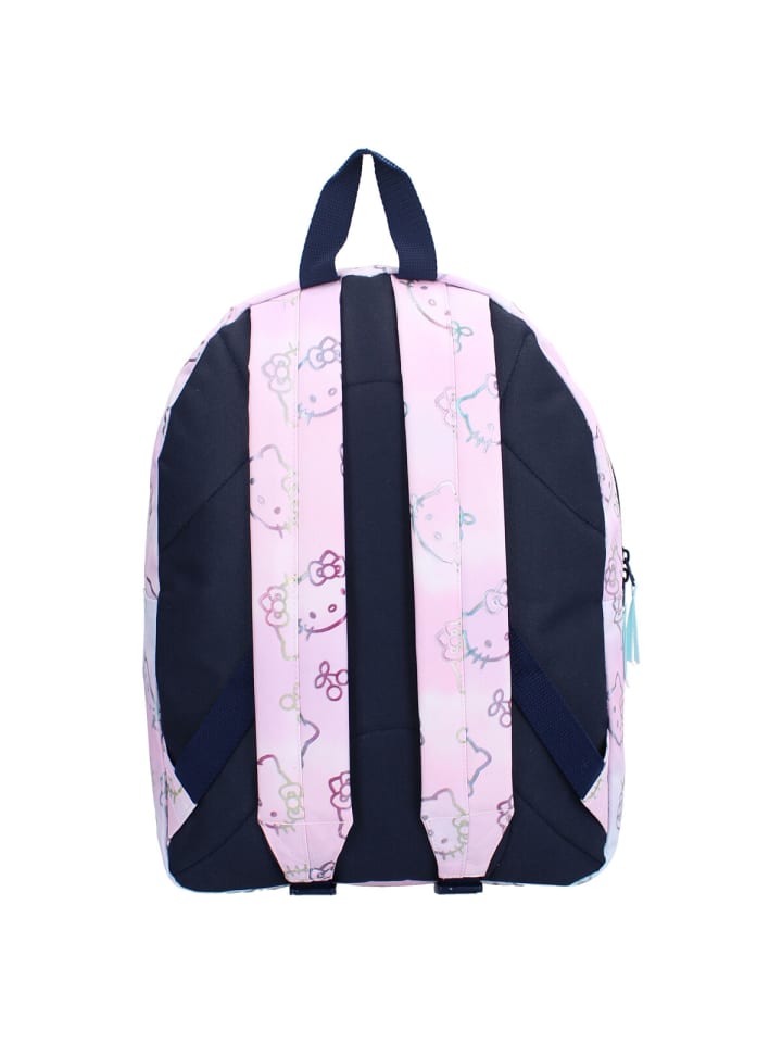 COFI 1453 Hello Kitty Rucksack –geräumigem Hauptfach und verstellbaren in Rosa günstig kaufen 39 cm