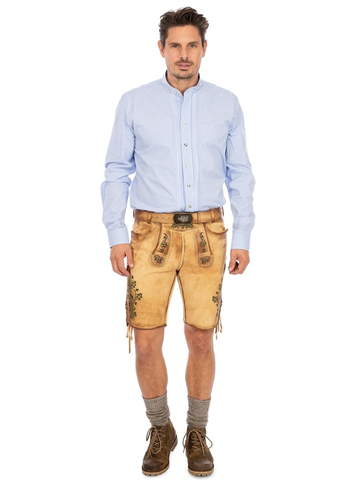 Almsach Stehkragenhemd 175CO in hellblau günstig kaufen