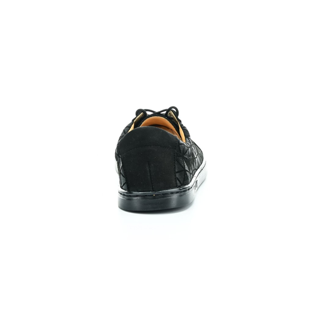 Peerko Classic Triangle Black Barfuß-Halbschuhe