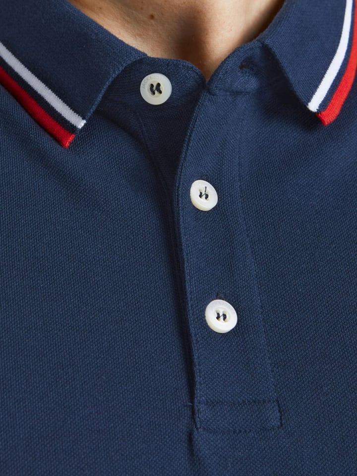 JACK & JONES PLUS Poloshirt in Navy Blazer 1 günstig kaufen