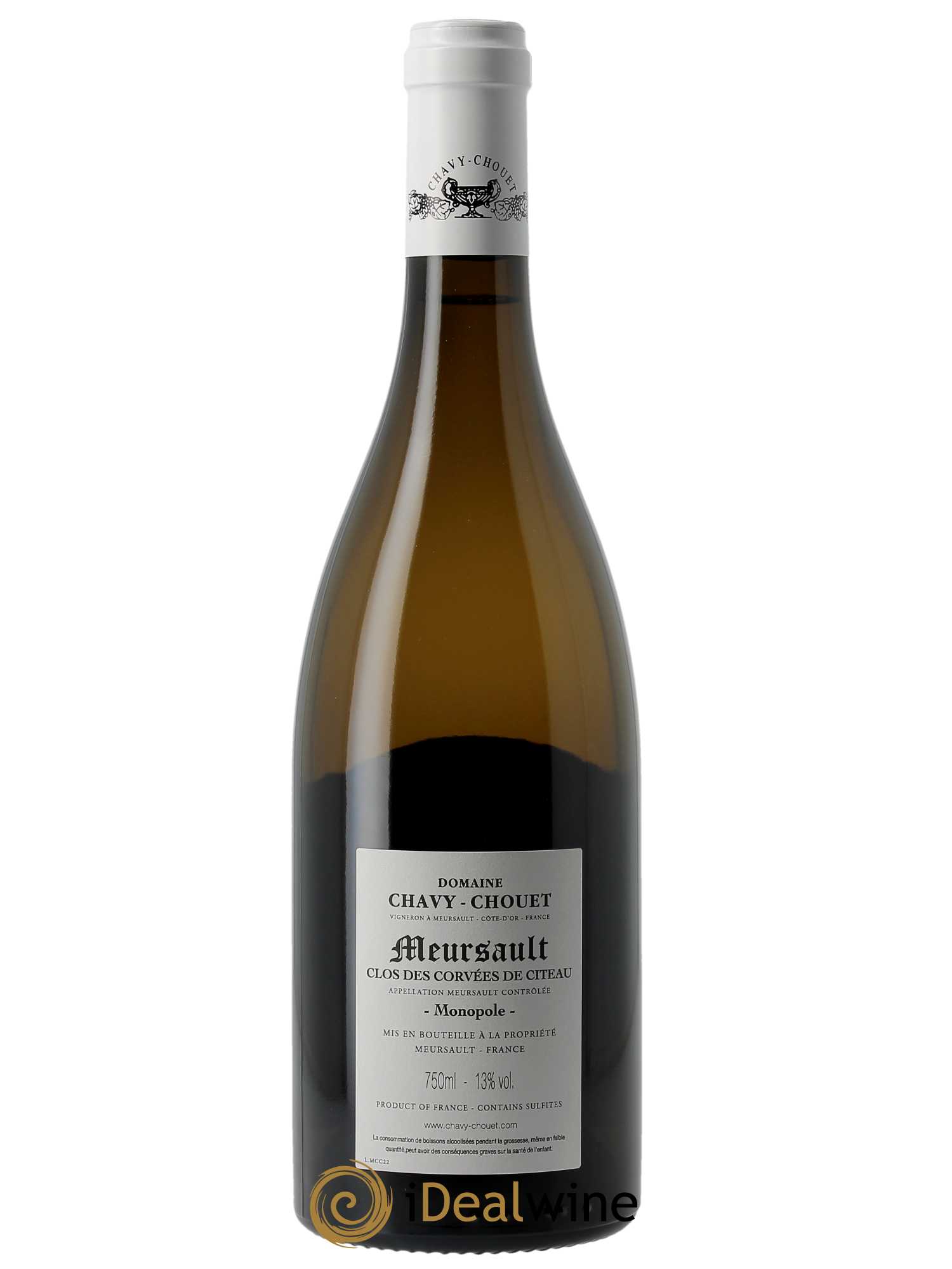 Meursault Clos des Corvées de Citeau Chavy-Chouet  2022 - Lot de 1 Bouteille