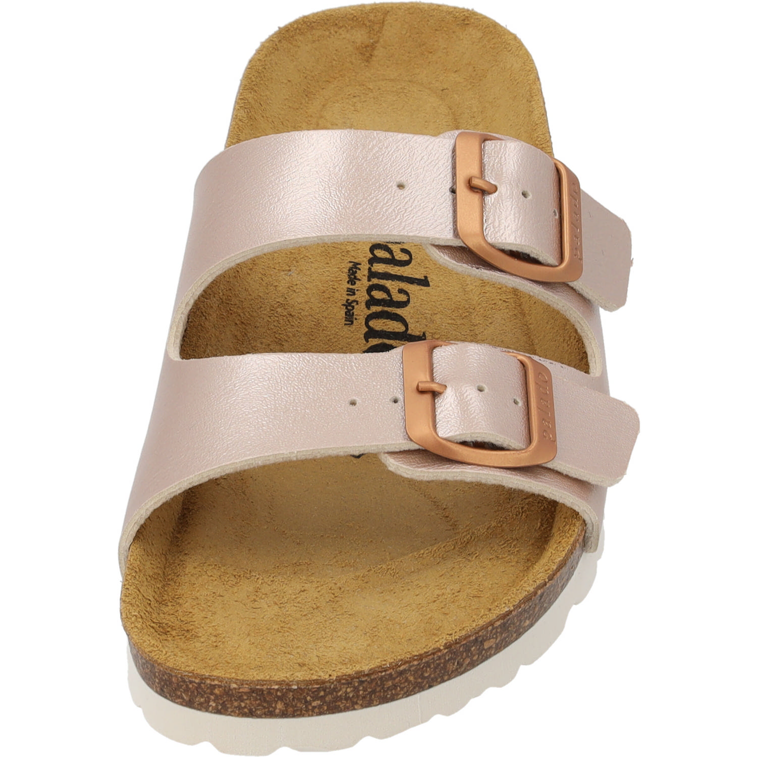 Palado Milos Metallic, Pantoletten, Damen, Rosegold