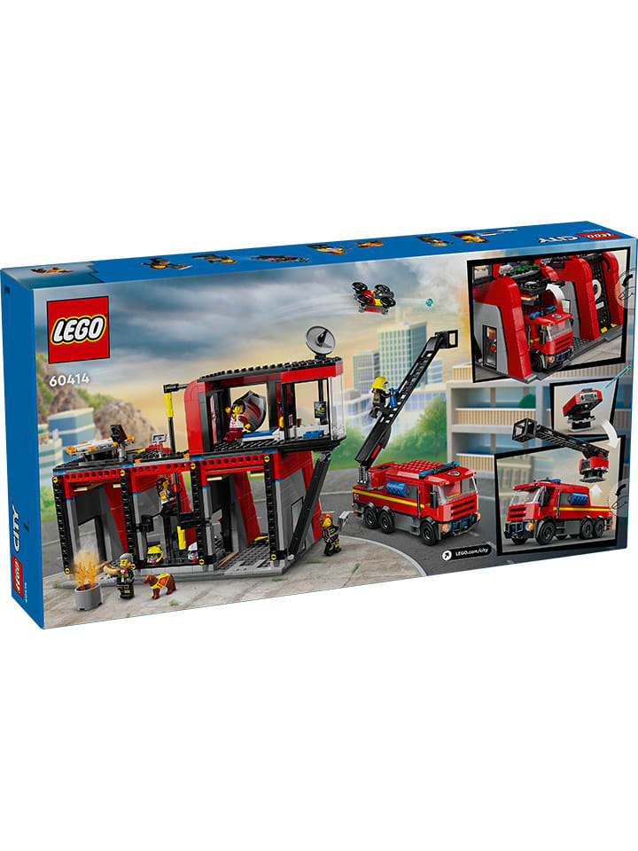 LEGO LEGO® City Feuerwehrstation mit Drehleiterfahrzeug - ab 6 Jahren günstig kaufen onesize
